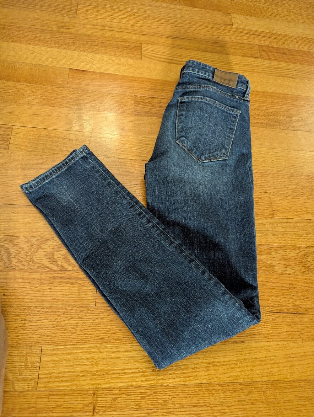 Lucky Brand Jeans Women 6 Hayden Skinny High Waisted Blue Cotton Stretch Pockets